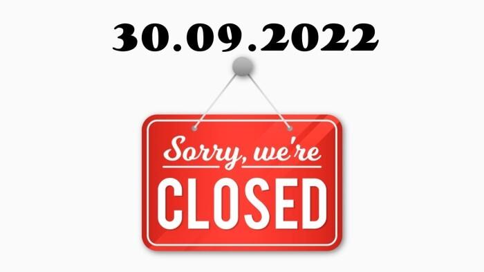  Closure of the temporary register