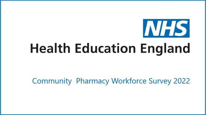  Community Pharmacy Workforce Survey 2022