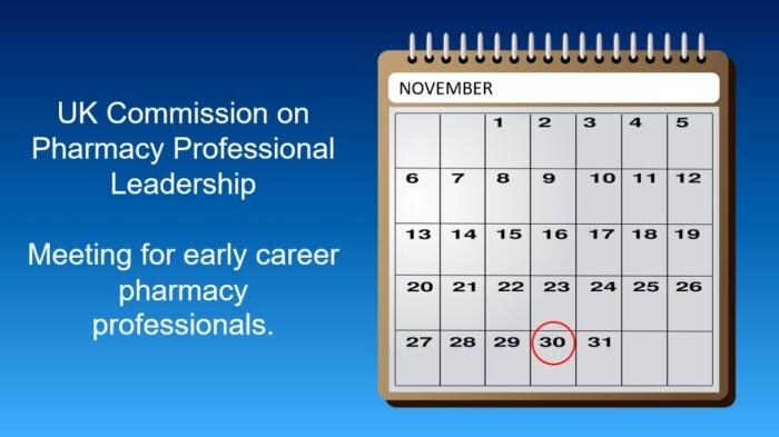  Meeting for early career pharmacy professionals